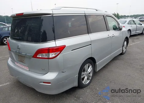 2012 Nissan Quest Sl из США, поврежденный, VIN JN8AE2KP5C9030532